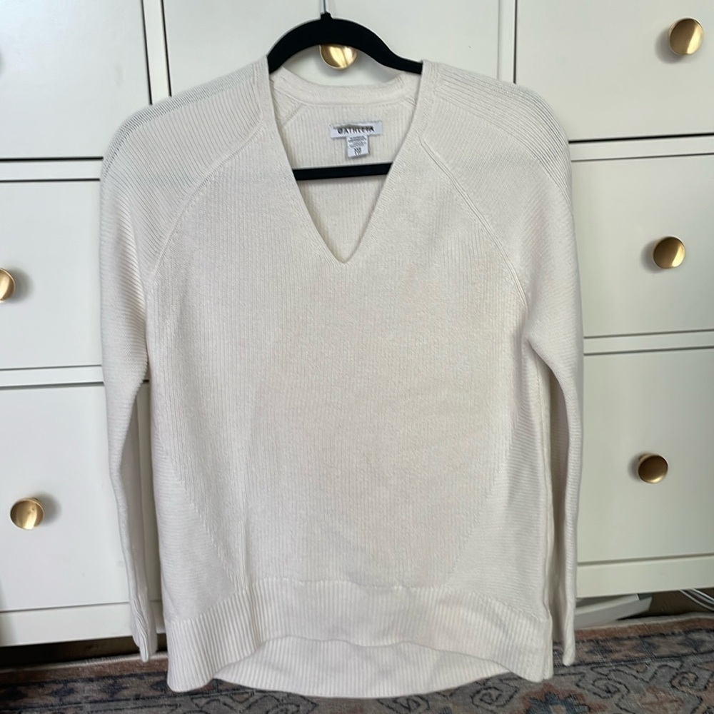 Athleta cream sweater
